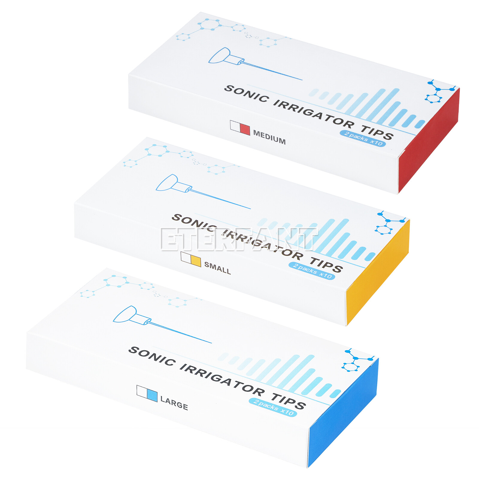 ENTERFANT Dental Sonic Irrigator Tips Endo Sonic Activator Tip For Root Canal