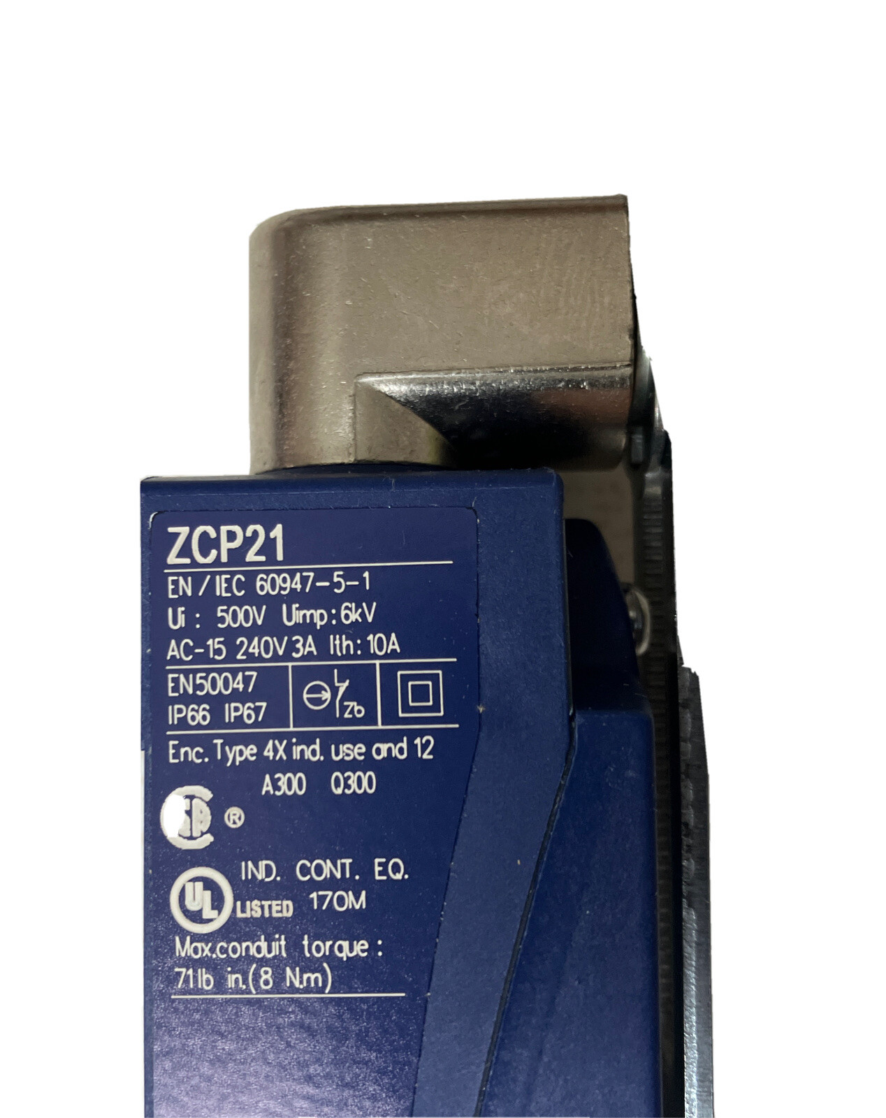LIMIT Switch ZCY45 Telemecanique XCKP2145G11 Adjustable ROTARY LEVER shps frm US