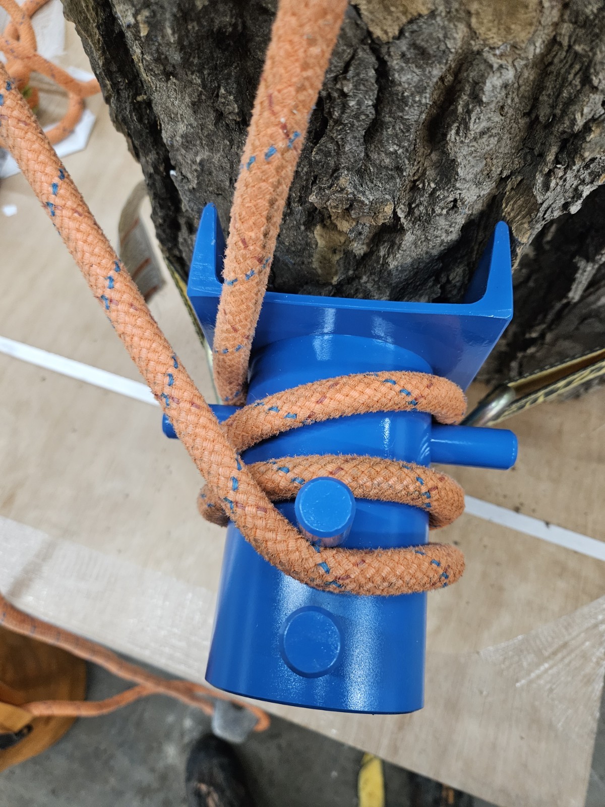 Lowering Bollard Portawrap Lowering Device Tree Rigging Rigging line control