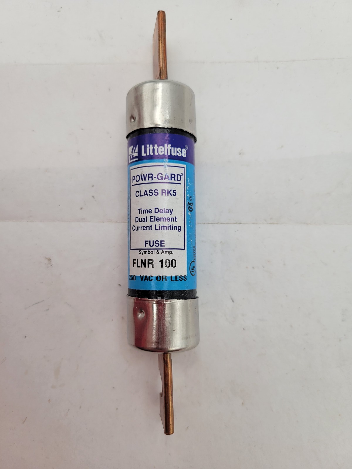 Littelfuse FLNR 100 Powr-Gard Class RK5 Fuse 100A 250V