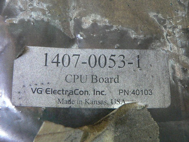 Vg Electracon Inc. 1407-0053-1 Circuit Board