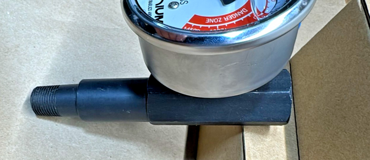 TPH Enerpac GA45GC Style Gauge AND Adaptor UP TO 14000 PSI Gauge CR400 BEST ONE