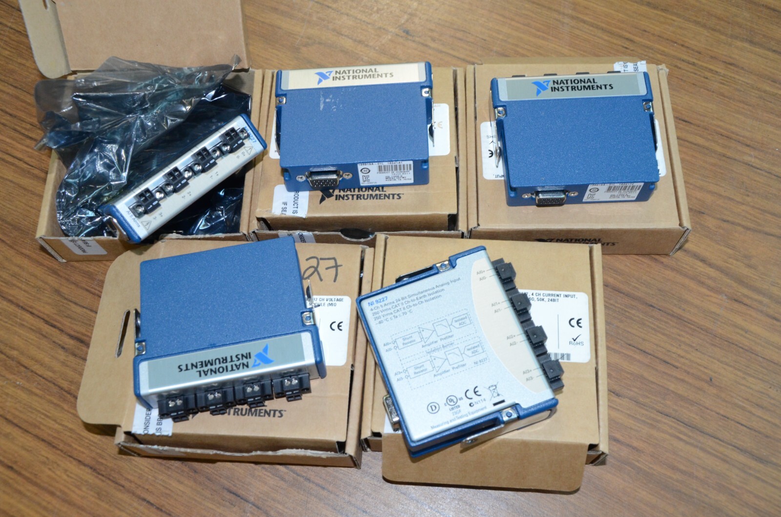 National Instruments NI 9227 NI-9227 cDAQ 4 Channel Analog Input Module NI9227