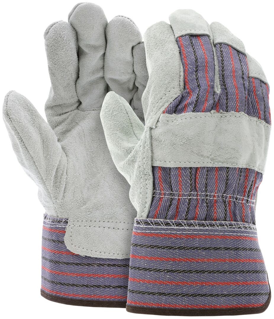 MCR Safety Leather Palm Work Glove, 2-1/2″ Safety Cuff, 1300