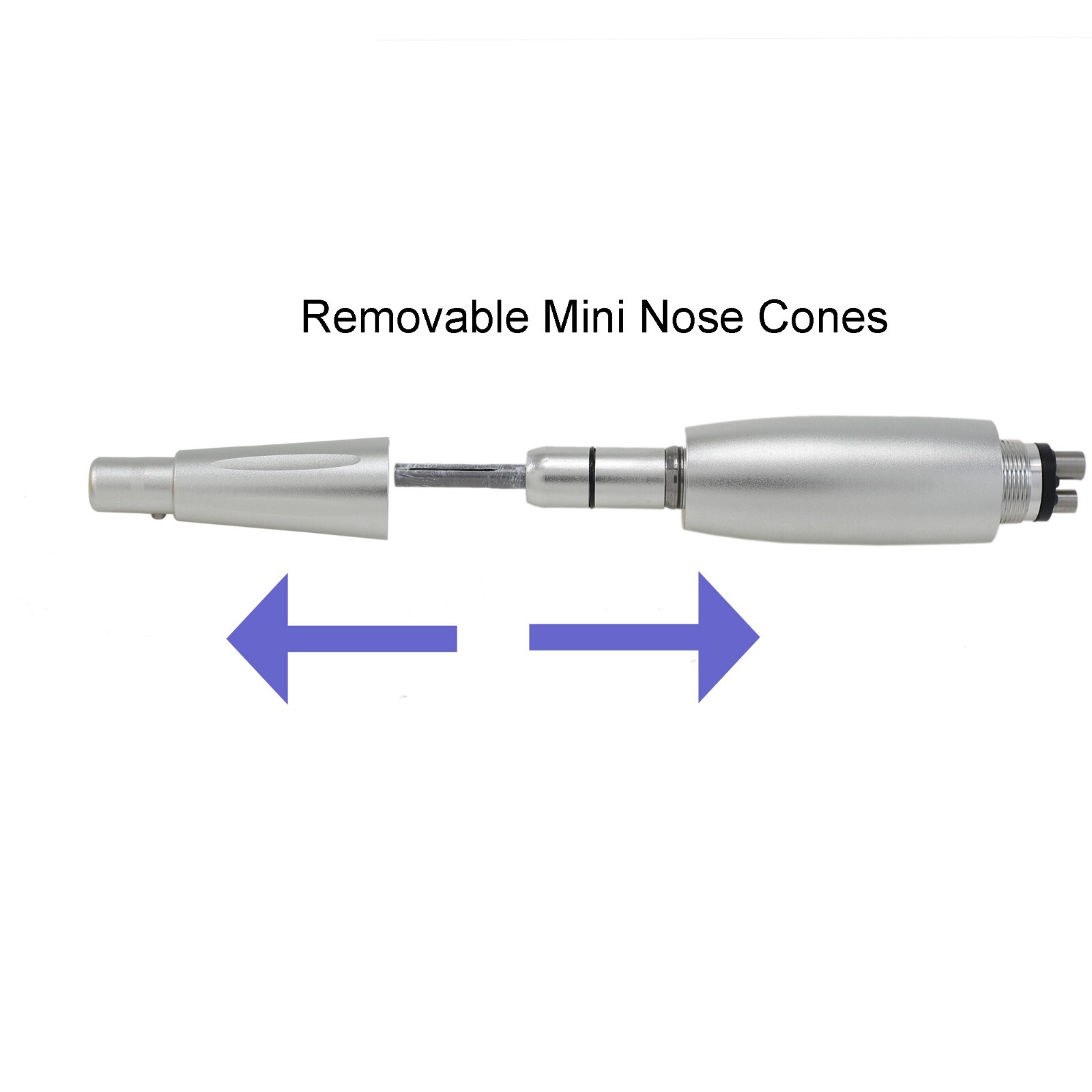 Dental Hygiene Prophy Handpiece Air Motor 4 Hole & 3 Nose Cone Midwest RDH KaVo