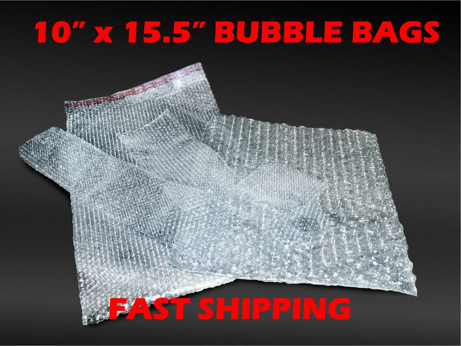 10″ x 15.5″ POUCHES BUBBLE OUT BAGS CUSHIONING WRAP PROTECTIVE SELF SEAL CLEAR