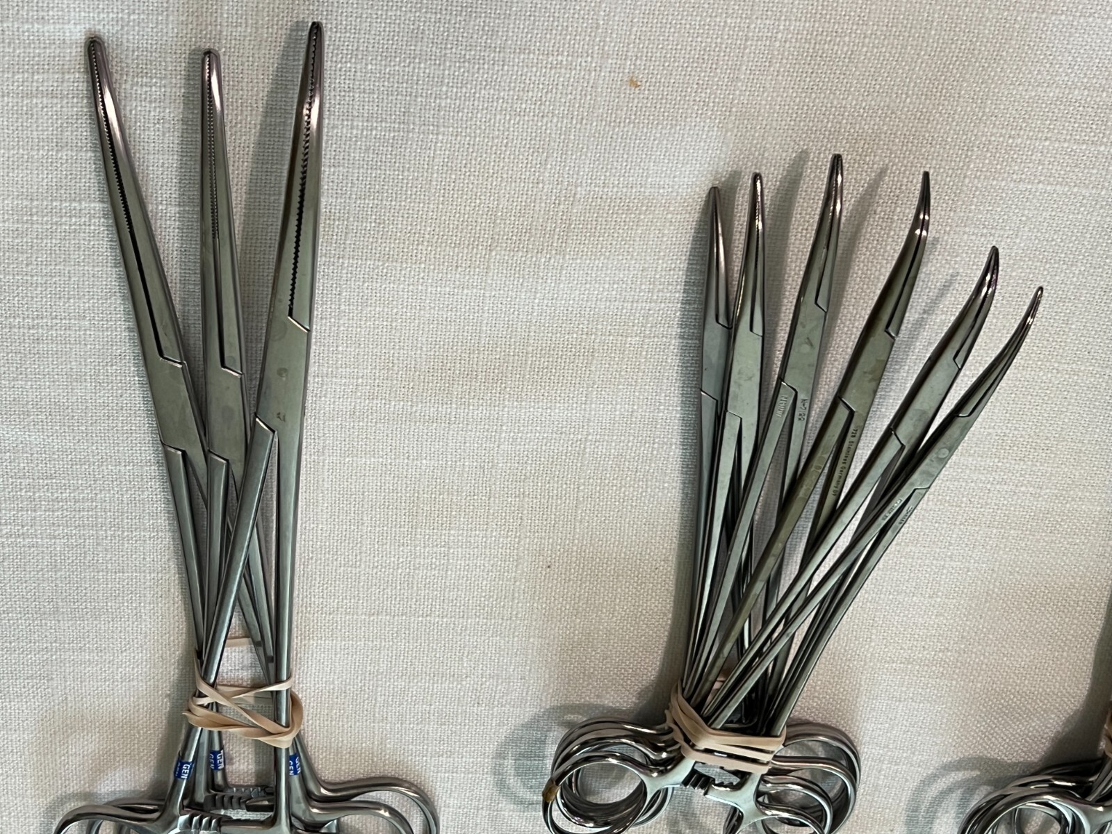 Assorted Lot of 119 Various Brand & Size Of OR Medical Surgical Instruments, S.S