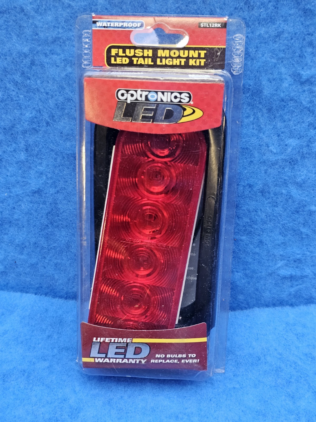 Optronics STL12RK 6″ Red Oval Flush Mount LED Tail Light 6-led NEW