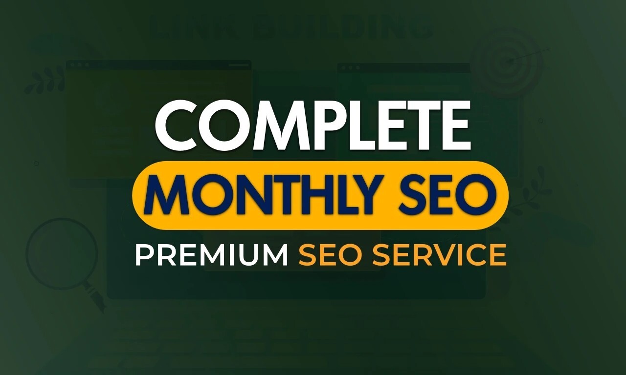 SEO premium monthly website search engine optimisation