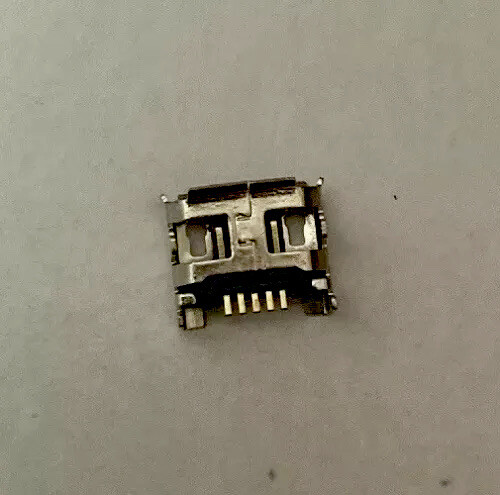 15pcs Micro USB Female Socket 5 Pin Type B4 Vertical Legs Soldering Connectors