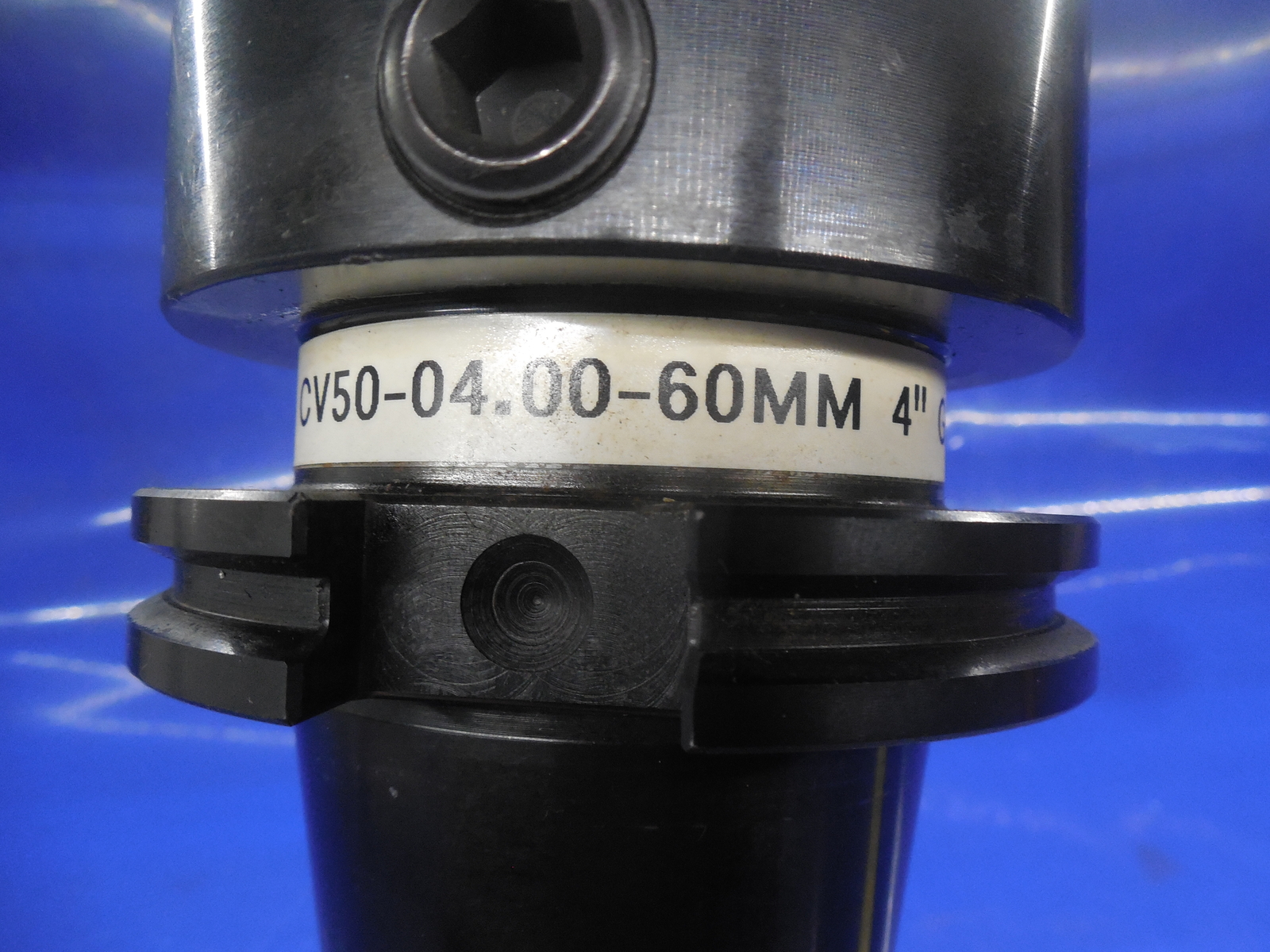 R556 CV50 – 04.00 – 60 mm 4″ G/L CAT 50 60mm DIA. TOOL HOLDER 60.0 MACHINE SHOP