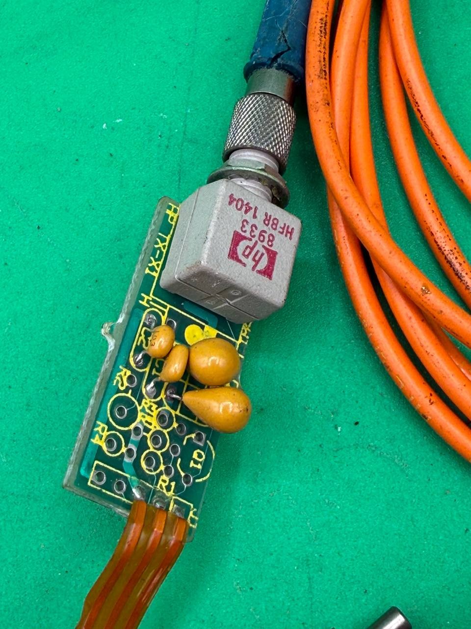 Lot of 2 Endevco 3030A Low Noise Transducer Cable Assemblies RE