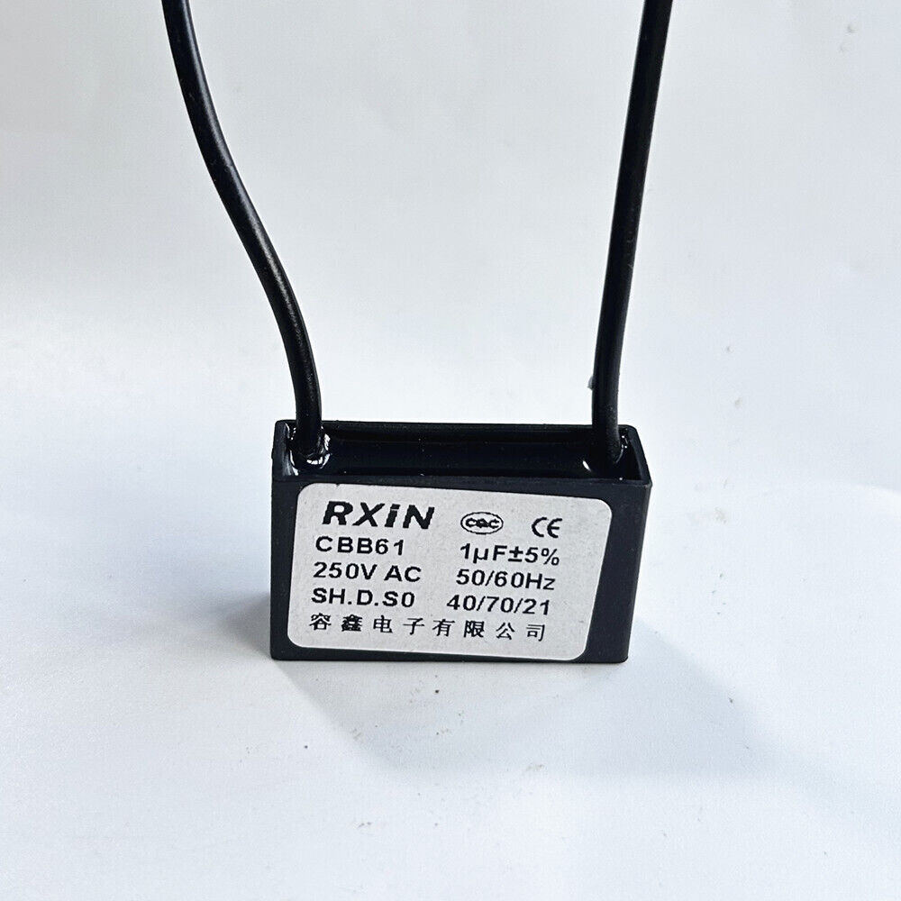 CBB61 250VAC 2-Wire Motor Capacitor 1-30UF, Premium Quality Fast Ship