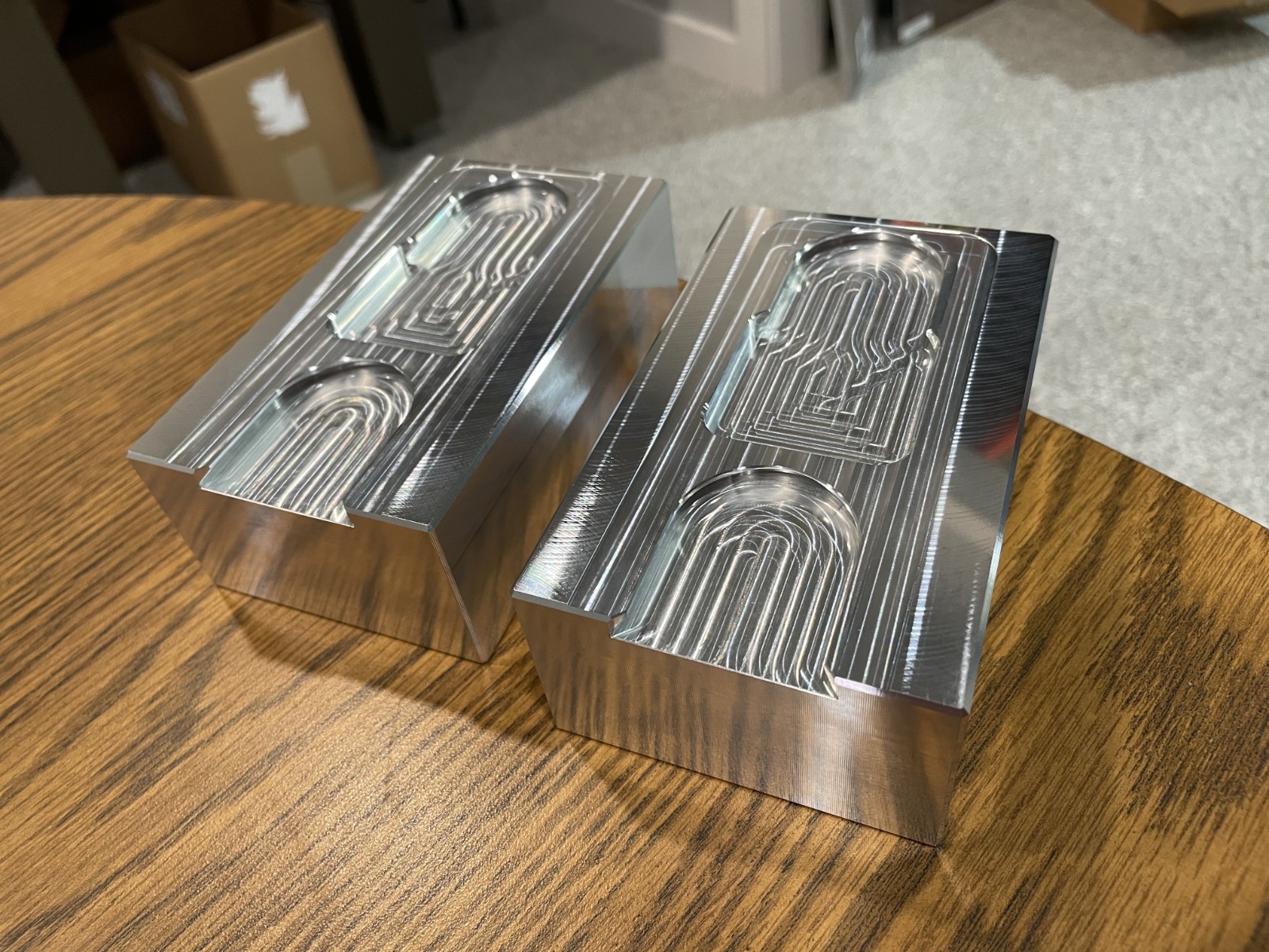 NEW Lang Avanti Vise 125 Aluminum Soft Jaw Blanks 44259-46 CNC Technik 46MM Tall