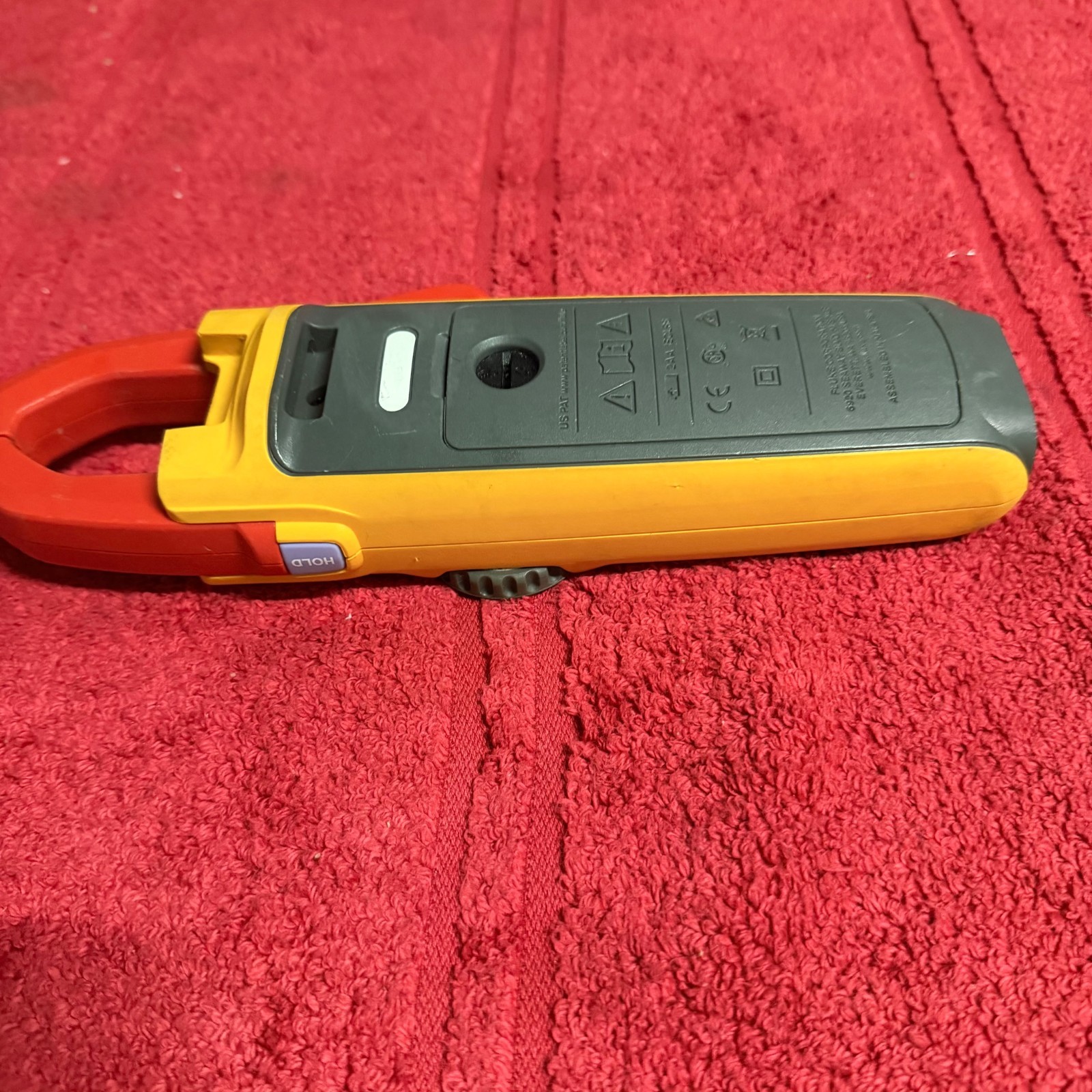 Fluke 902FC True-RMS HVAC Clamp Meter With Leads used