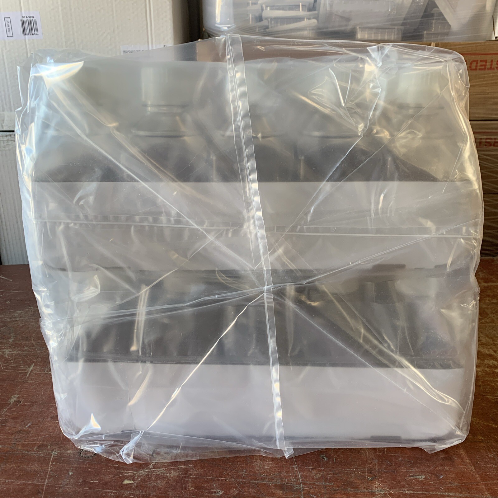 (50-Pack) Greiner Bio-One 950700 Sterile Tetragonal 500mL PET Media Bottle w/Cap