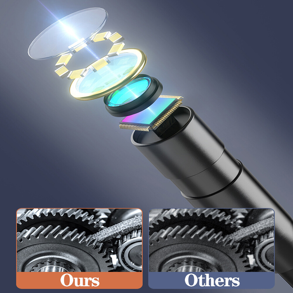 1920*1080P HD Borescope Camera Auto Repair Industrial Pipeline WIFI Probe