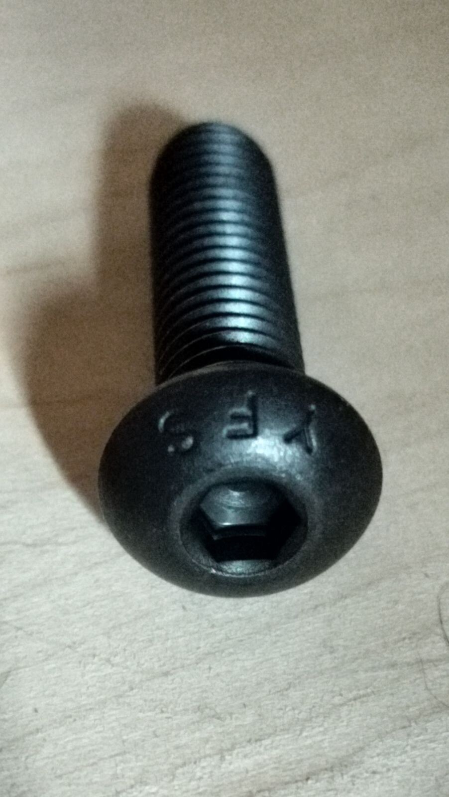 3/8-16 x 1 1/2” ASTM F835 Hex Black Oxide Alloy Steel Button Cap Screw (25 PCS)