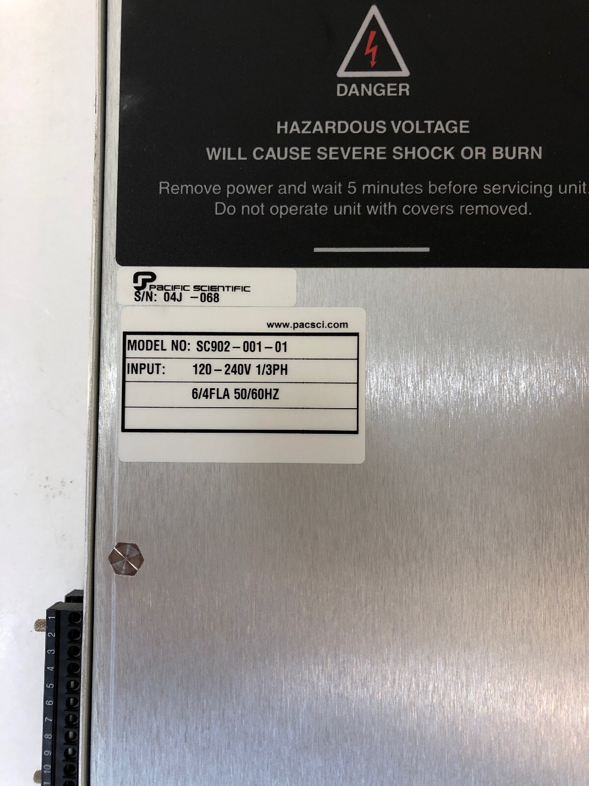 Pacific Scientific SC902-001-01 Servo Drive OC940 *Warranty~Fast Shipping*