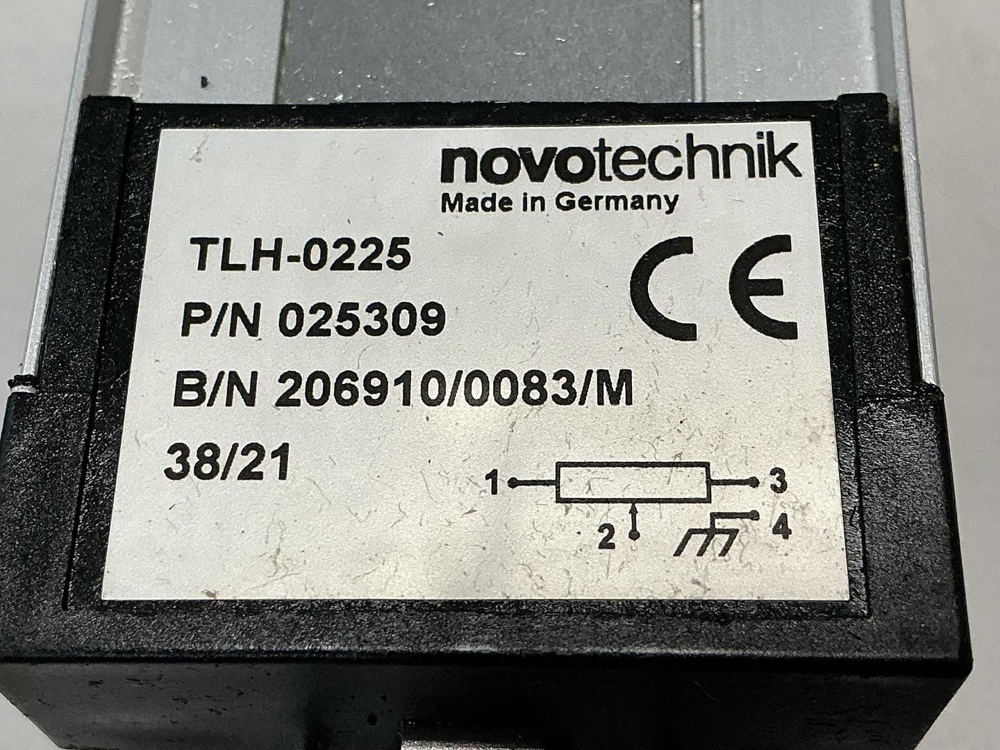 NOVOTECHNIK TLH-0225 Transducer USED #150777