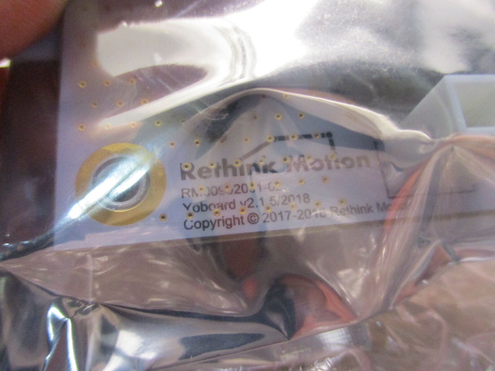 rethink motion yoboard v.2.1 robotics controller pcb [2*J-16.5]
