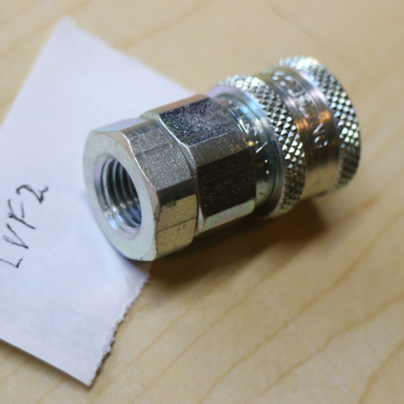 DIXON Valve 2VF2 Hydraulic Quick Disconnect Coupling MIL-C-51234 Valved Coupler
