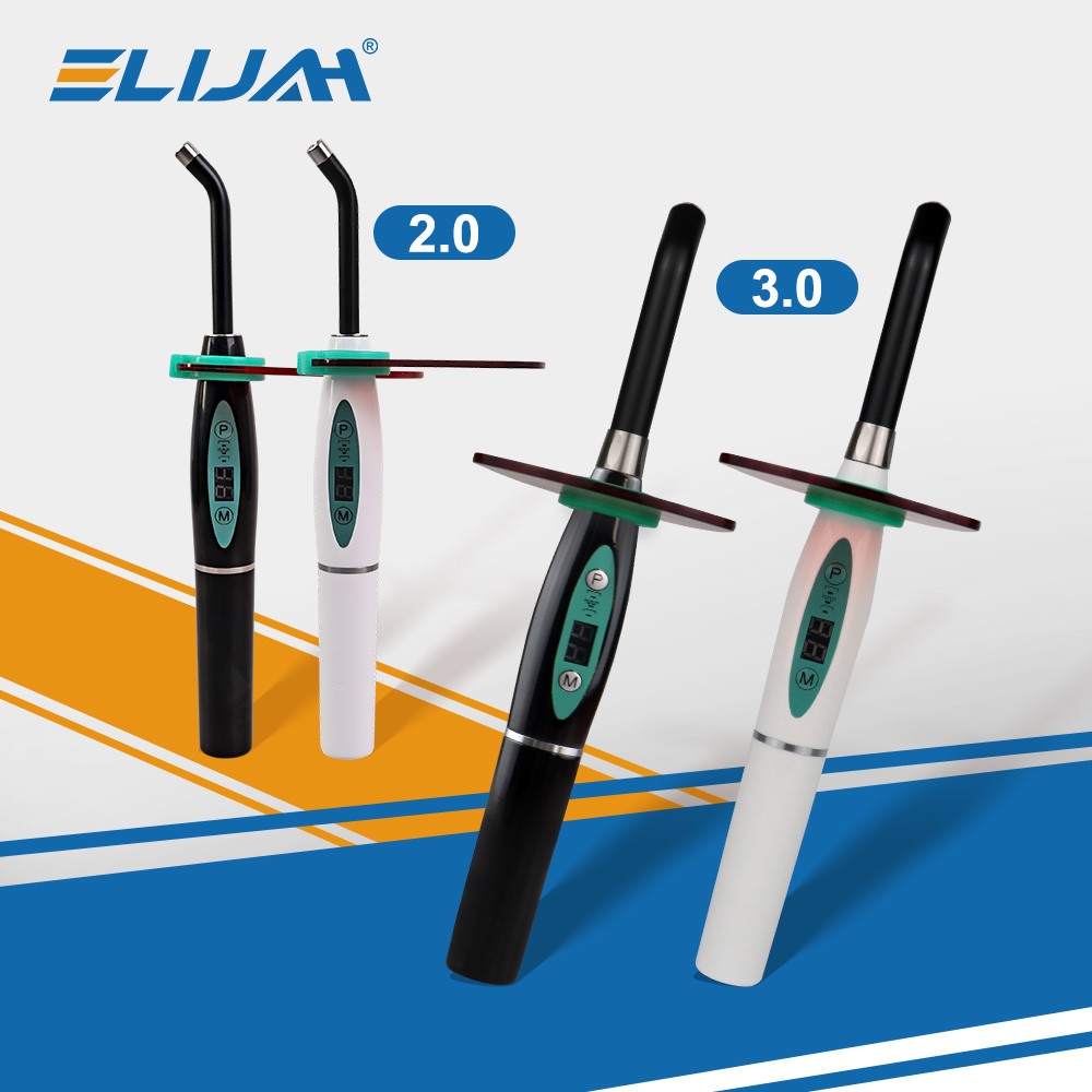 Dental Wireless Cordless LED Cure Curing Light Lamp 2000mw 5W Tool Resin Cure US