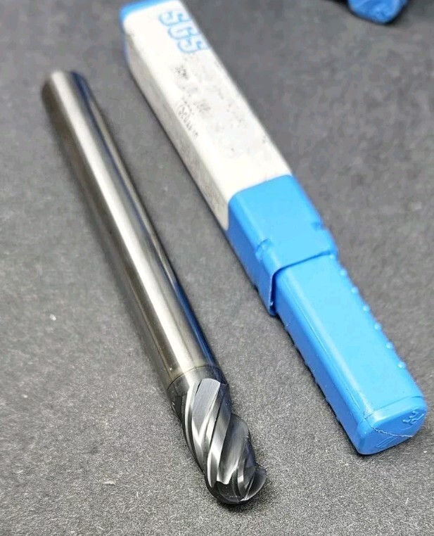 SGS USA! 10mm Solid Carbide Ball Nose End Mill 18mm LOC 95mm OAL Z1MB Machinist