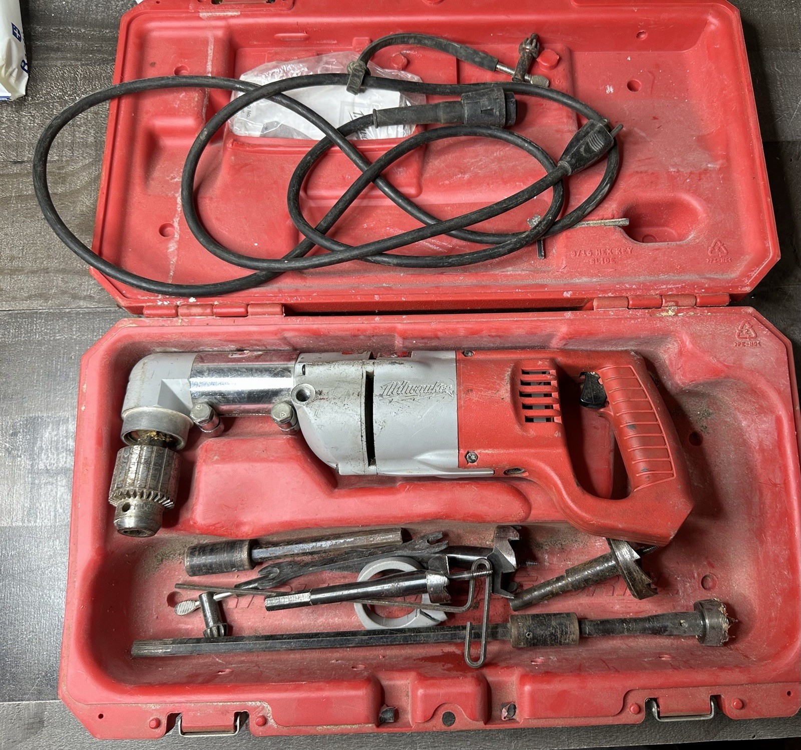 Milwaukee 1/2 Right Angle Drill 1107-1 Made in the USA.