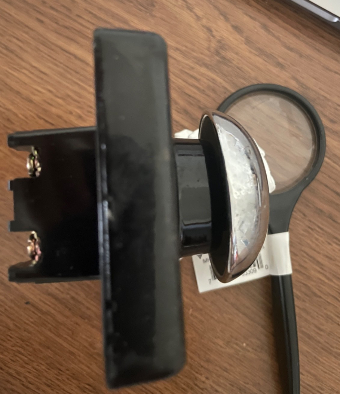 REES 01371-012 2.25 IN CHROME MUSHROOM PLUNGER MOMENTARY SWITCH