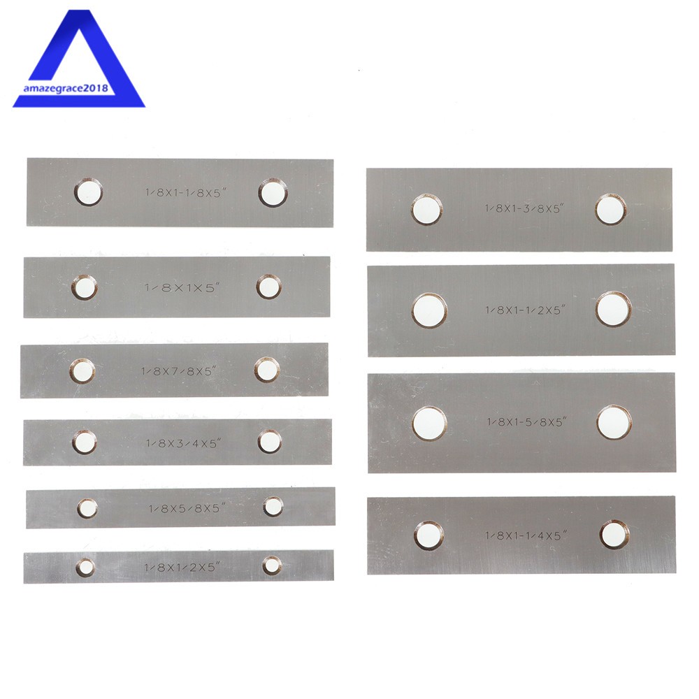 10 Pair 1/8 × 5″ Precision Parallel Set 0.0003 Tolerance New