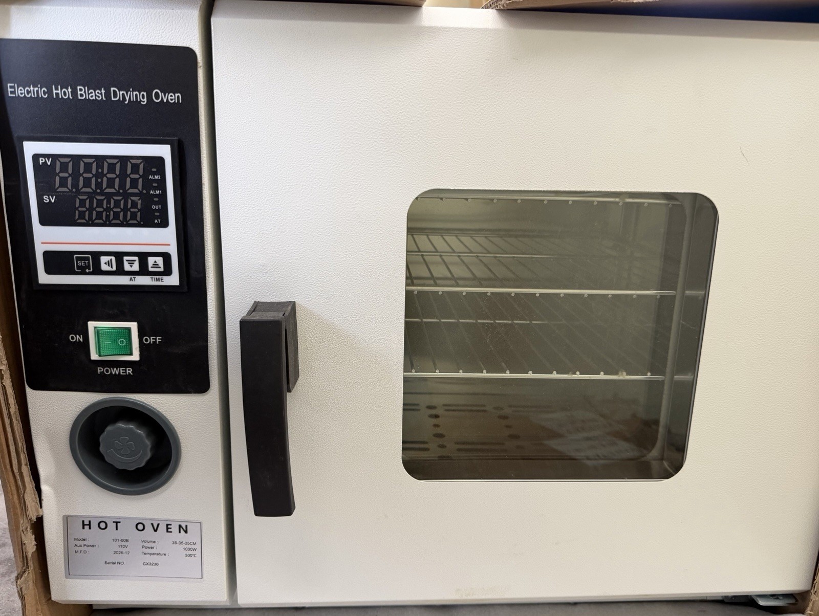 Censeanku 110V 60Hz Digital Forced Air Convection 45L/12Gal