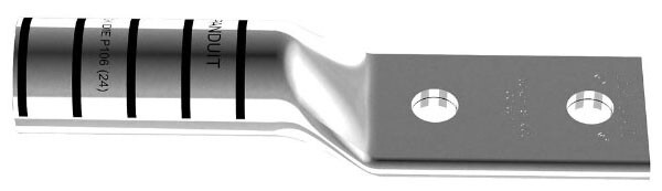 Panduit LCC750126, 750 KCMIL Copper, 1/2″ Stud, Compression Cable Lug, 1 pc