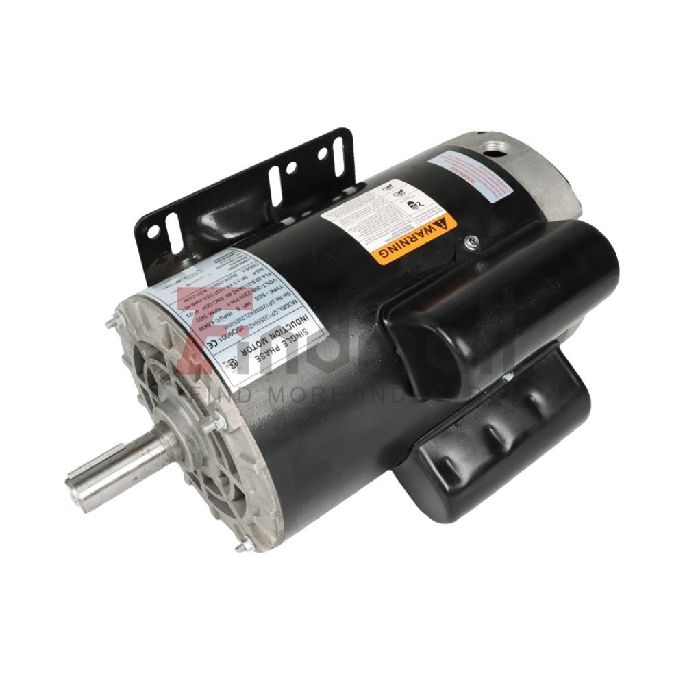 5HP Compressor Duty Electric Motor 1Phase 3450RPM 56HZ Frame 7/8″ Shaft 230V New