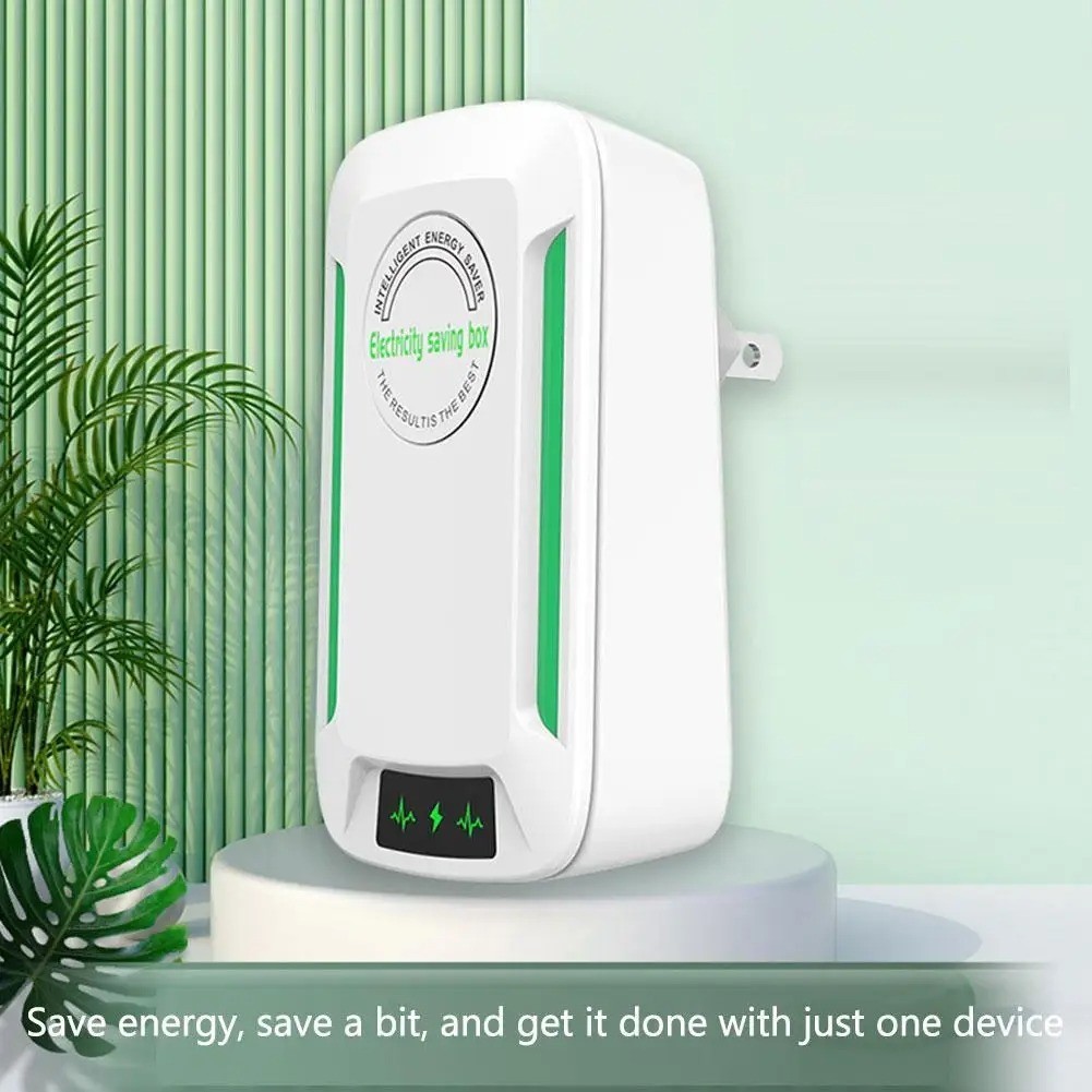 Electricity Saving Box-Intelligent Energy Saver Plug in Saving Device for Home,