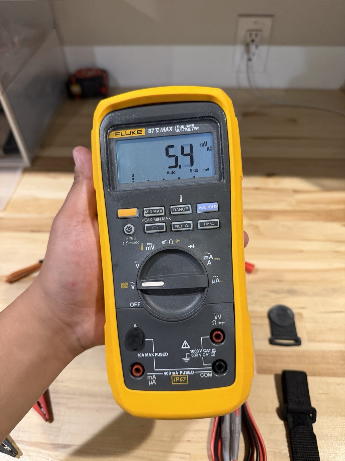 FLUKE 87V-MAX/E2 INDUSTRIAL COMBO KIT (TESTED) SHIPS FAST