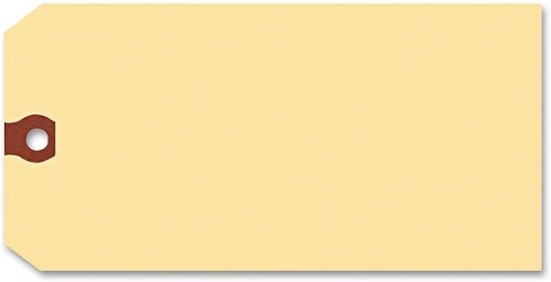Manila Shipping Tags – Unstrung Manila 4-3/4×2-3/8in Unstrung 1000/BX – 1EA