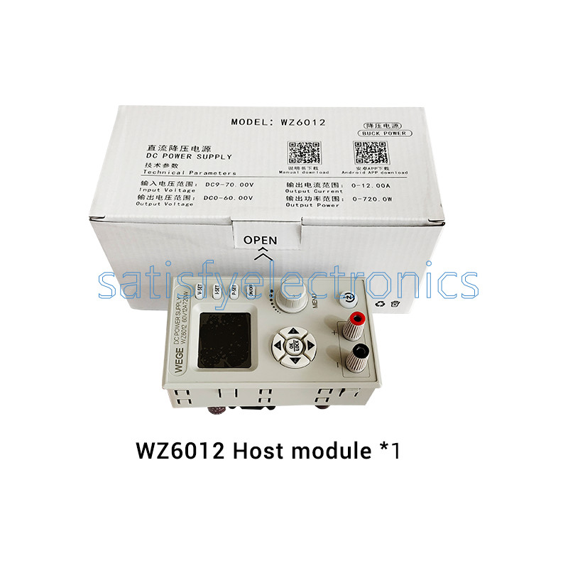 WZ6012 DC Power Supply 60V 12A 720W Variable DC Power Supply NEW