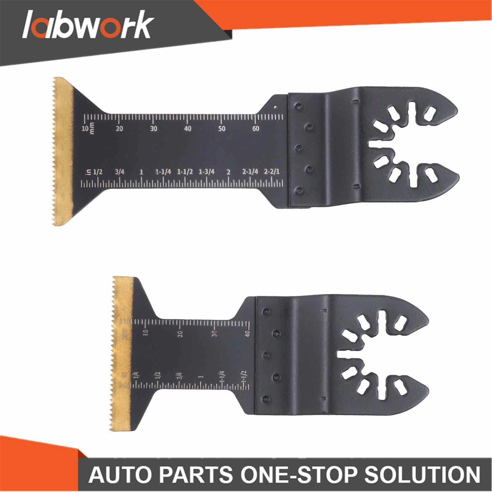 Labwork 100 Pack Multitool Blades Kit Japanese Tooth Oscillating Saw Blades