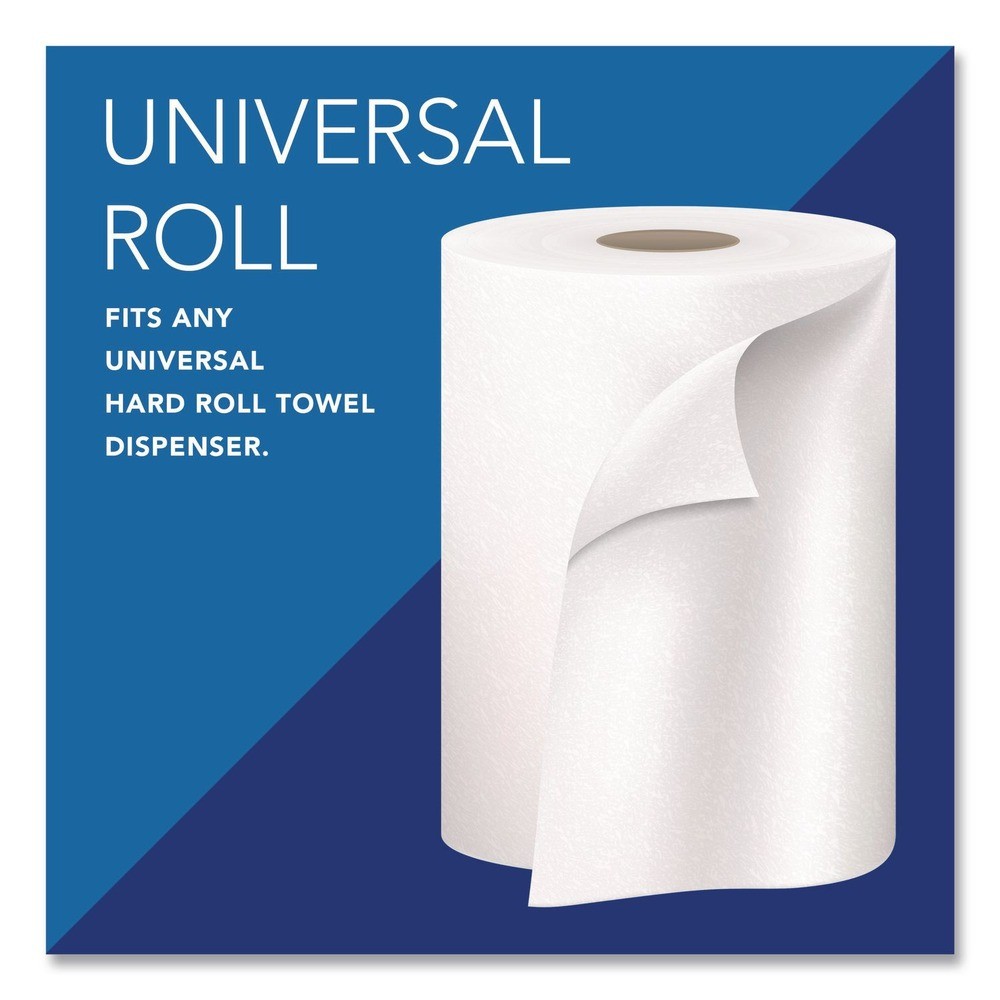 Scott 56158 8″ x 800′ 1-Ply Hard Roll Paper Towels – White (6/CT) New