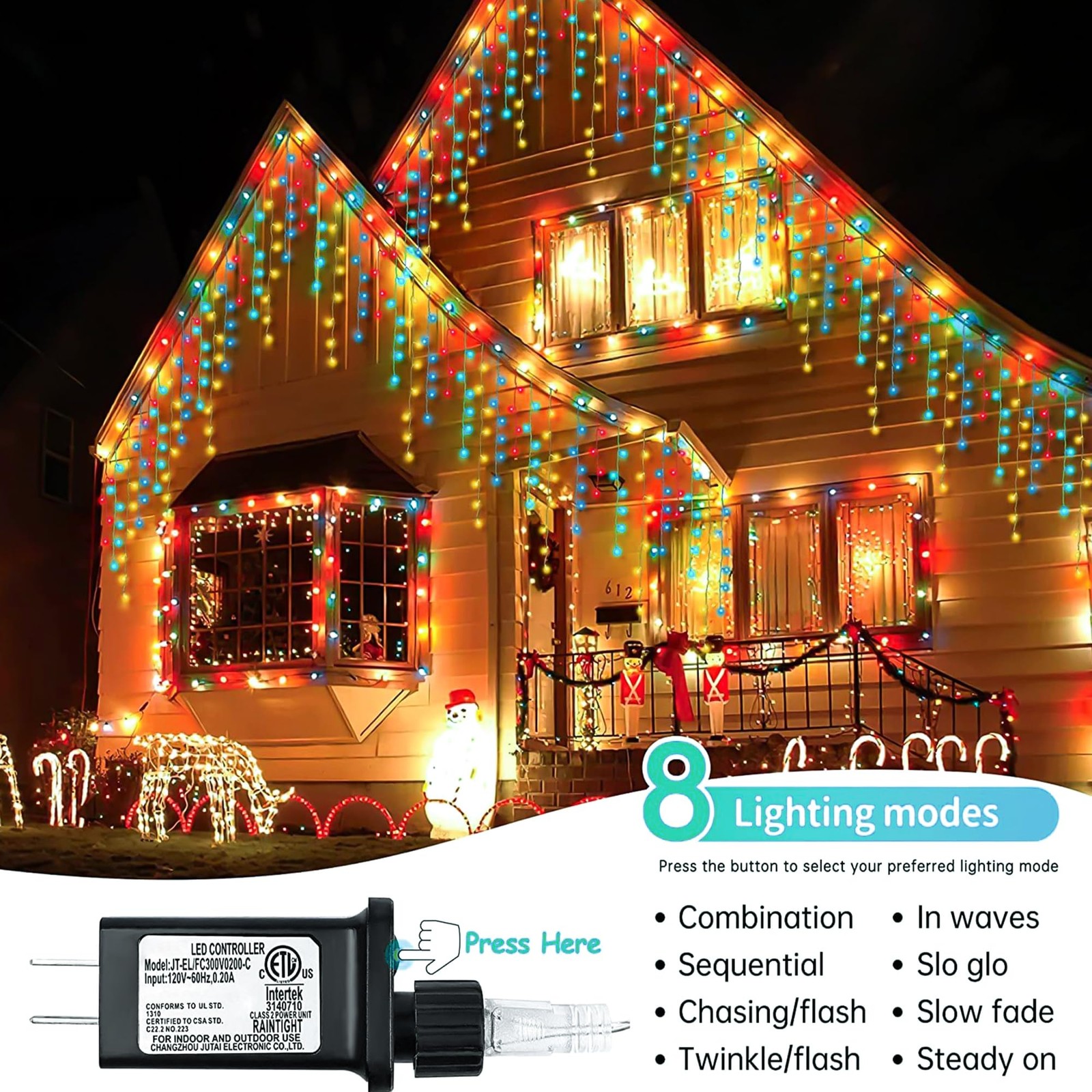 (30V6W 1PCS) Replacement LED Transformer Model JT-EL/FC300V0200-C Class 2…