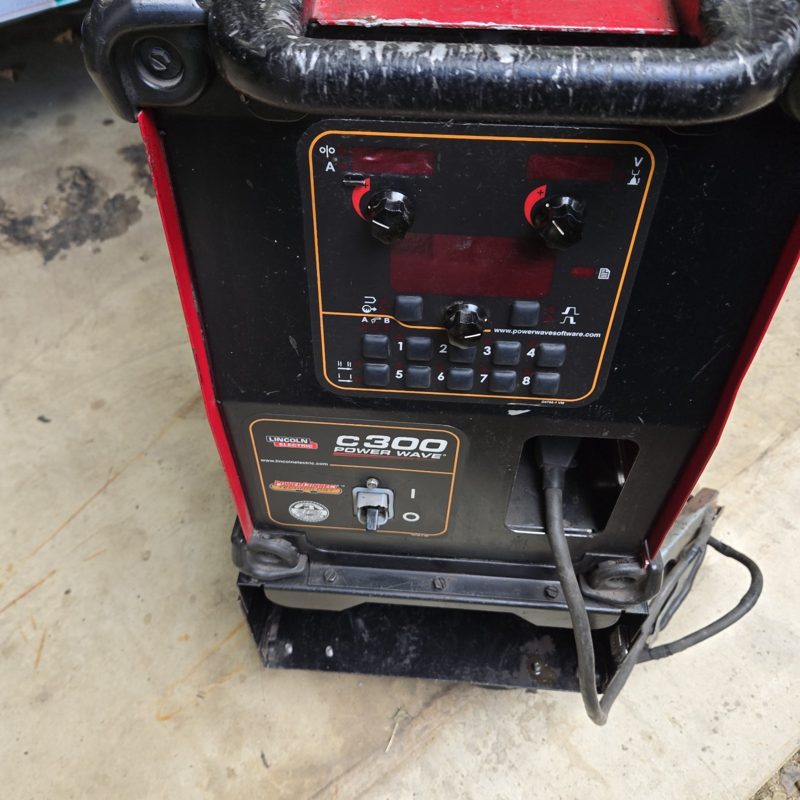Lincoln C300 Power Wave Mig Tig Stick – Multi Process Electric Welde