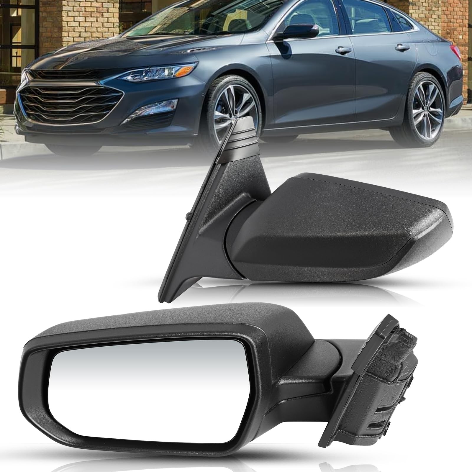 3-Pin Left Driver Rearview Side Mirror Fit 2016-2022 Malibu GM1320538 84288097