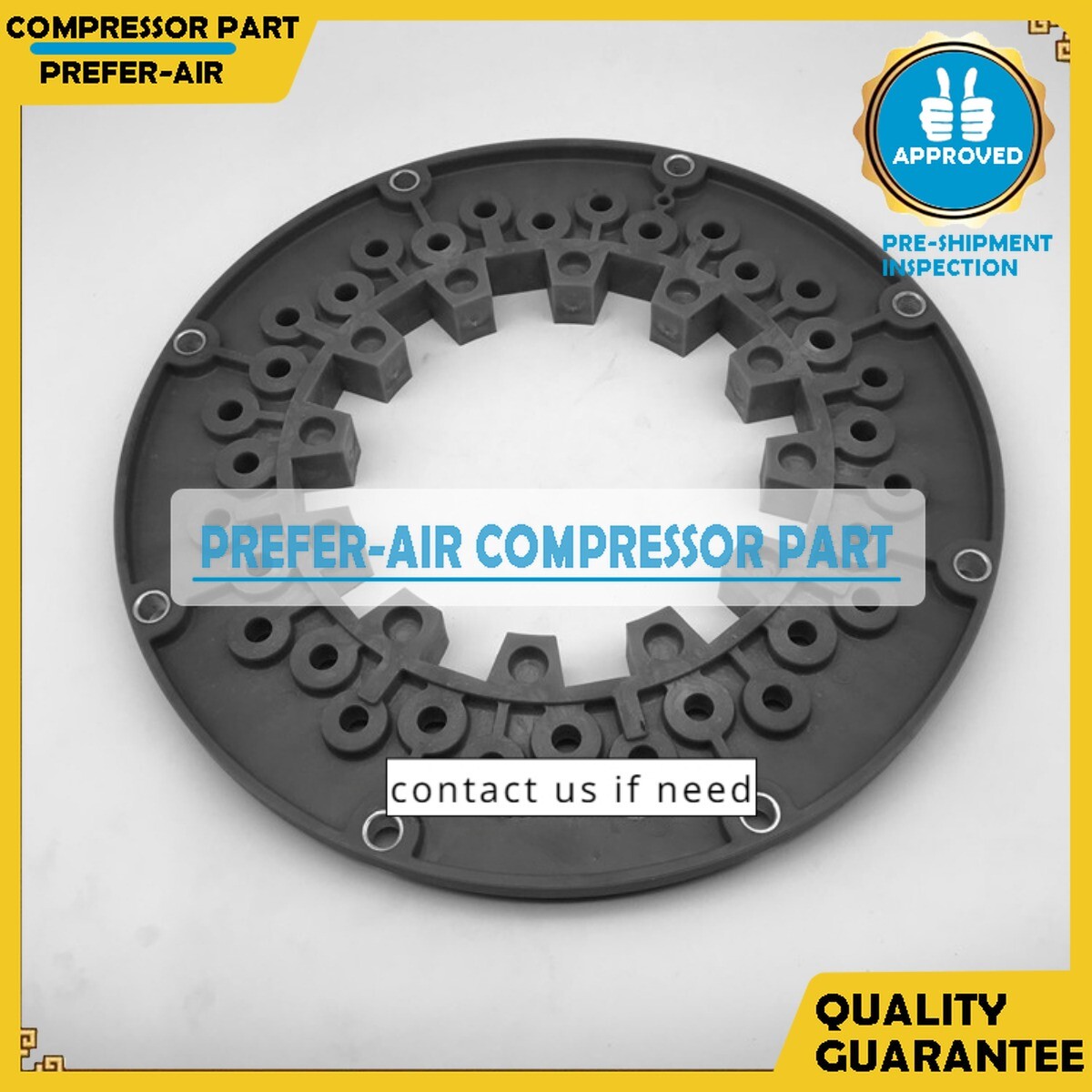 Coupling Replace Fit For CENTAFLEX CF-K-100-SAE6½ K-100 SAE6 1/2 CF-K-100-SAE6.5