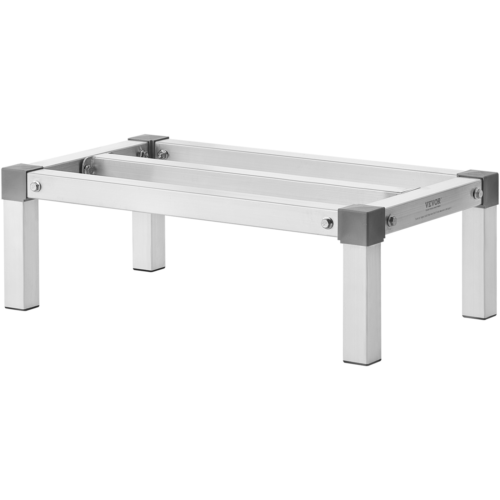 VEVOR Aluminum Dunnage Rack Stationary Dunnage Rack 24” x 14” x 8” Storage Rack