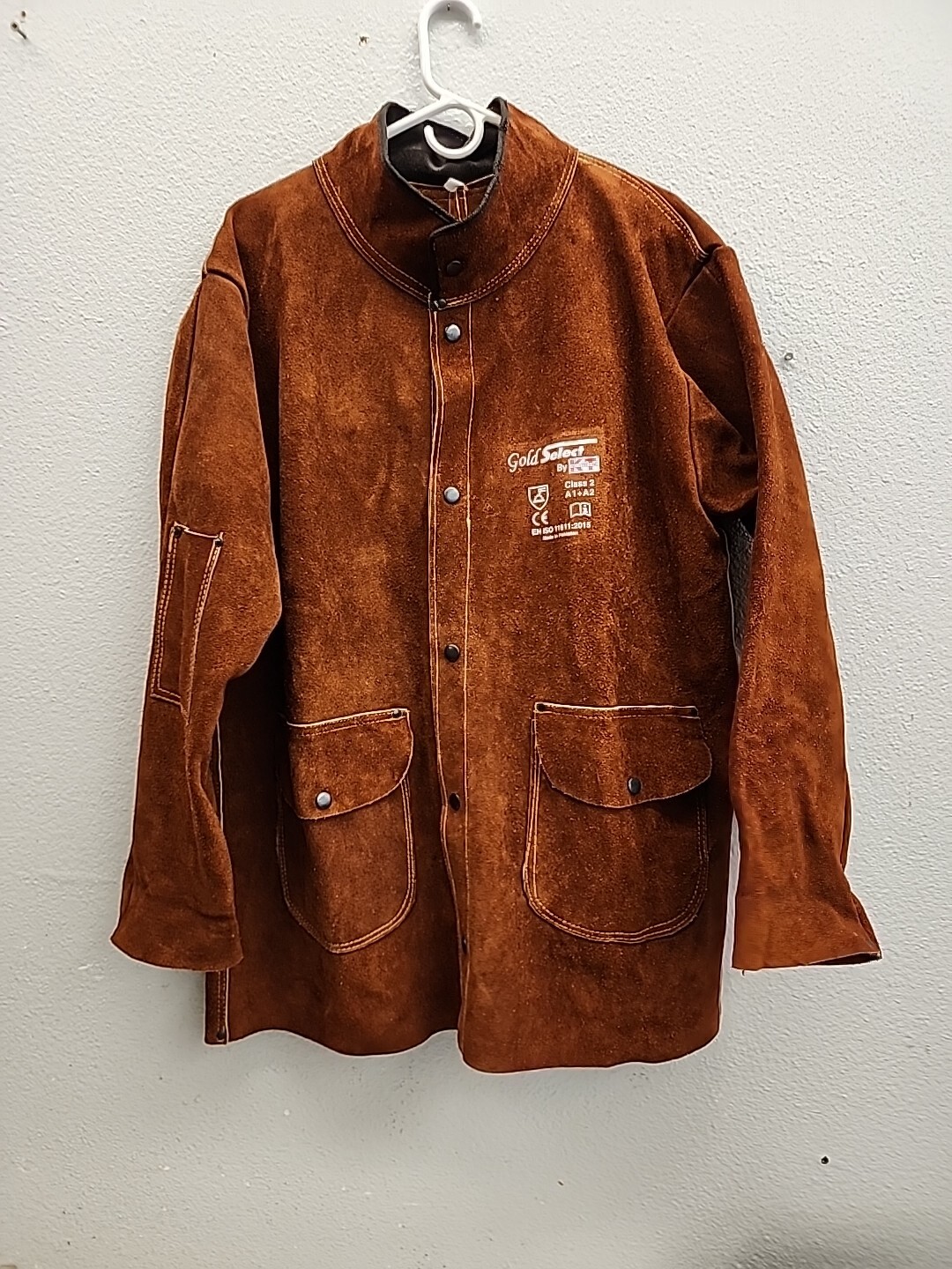 Unknown Brand Leather Welding Jacket