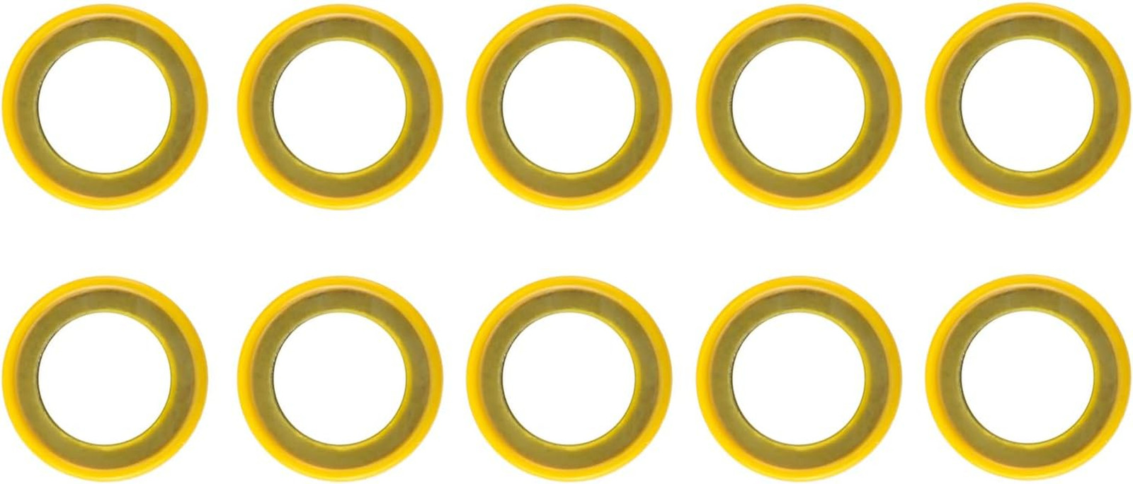10 X 26-830749 Gearcase Oil Drain Plug Gaskets Screw Washers, Lower Unit Seals f