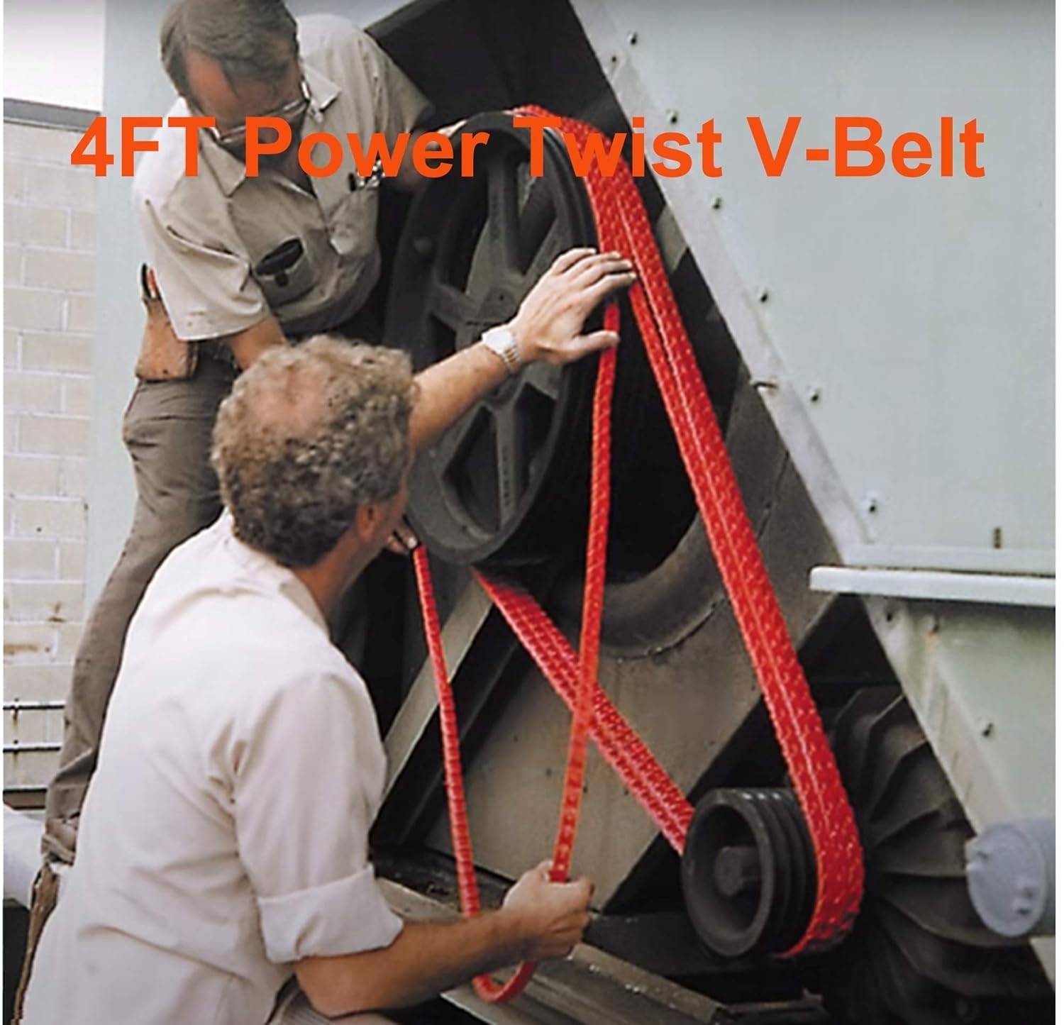 4ft/8ft Power Twist Vbelt 1/2inch X 4 Feet A Typeadjustable Link V Belt Type A F