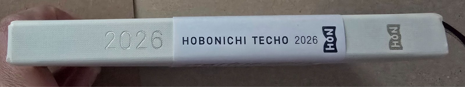 2026 a6 hobonichi hon new and unused open box with pencil board