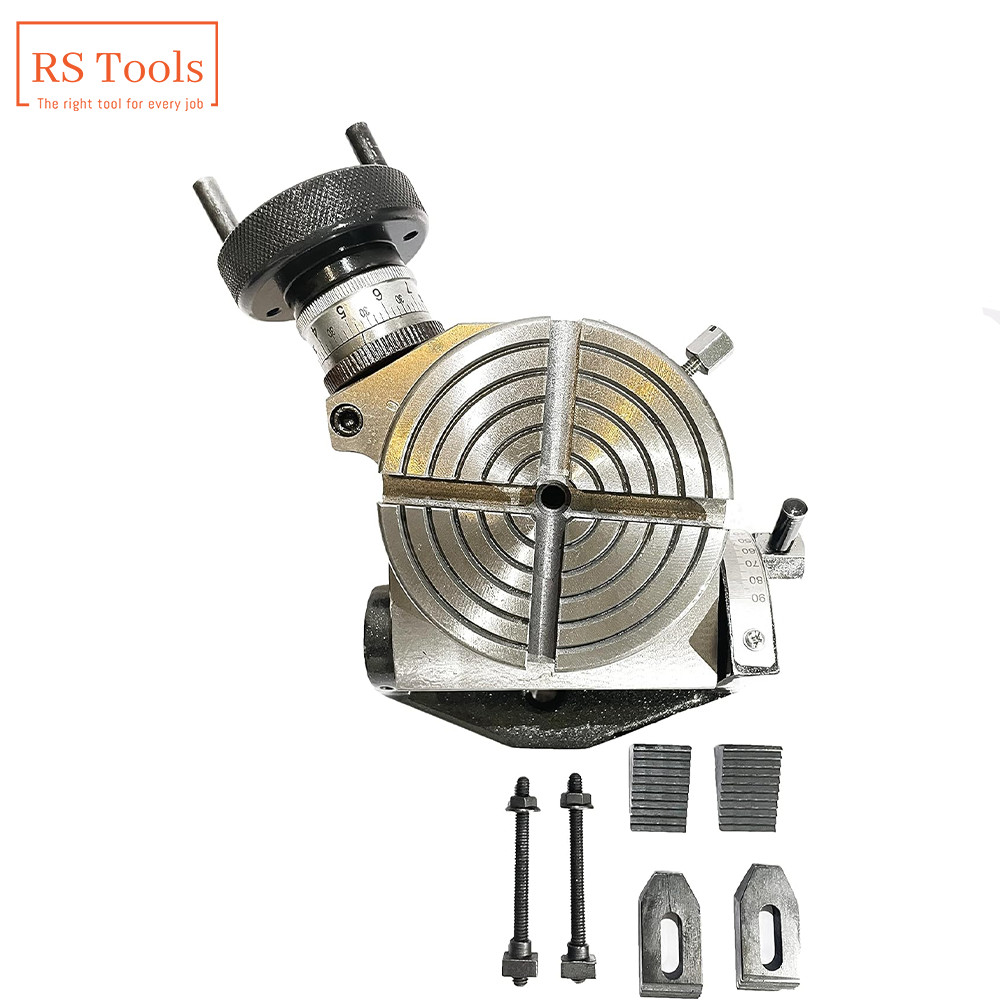 M6 Clamp Kit for Milling Machine 4″ 100mm Tilting Rotary Table 0-90 Degrees USA